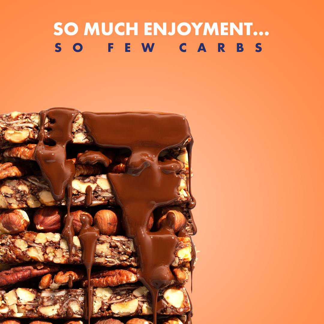 Pecan, Hazelnut & Cocoa Keto Nut Bars (16x35g)