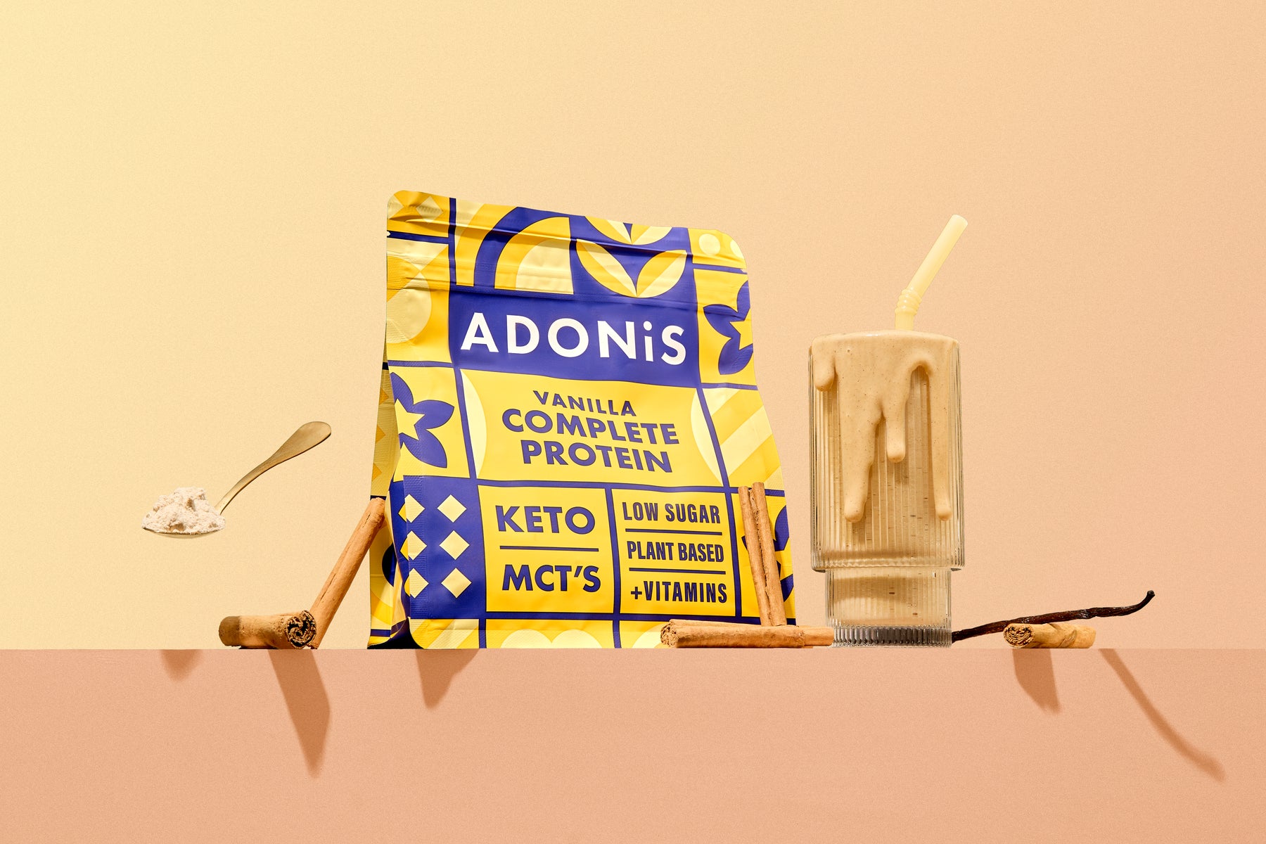 ADONiS Complete Protein Keto Shake - Vanilla