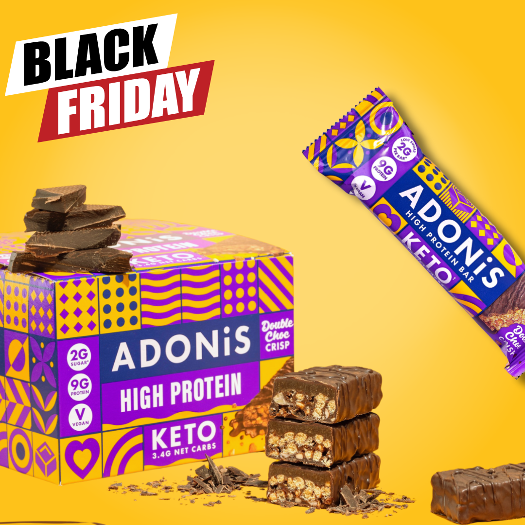 Double Choc Crisp Keto High Protein Bars (16x45g)