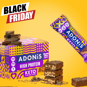 Double Choc Crisp Keto High Protein Bars (16x45g)